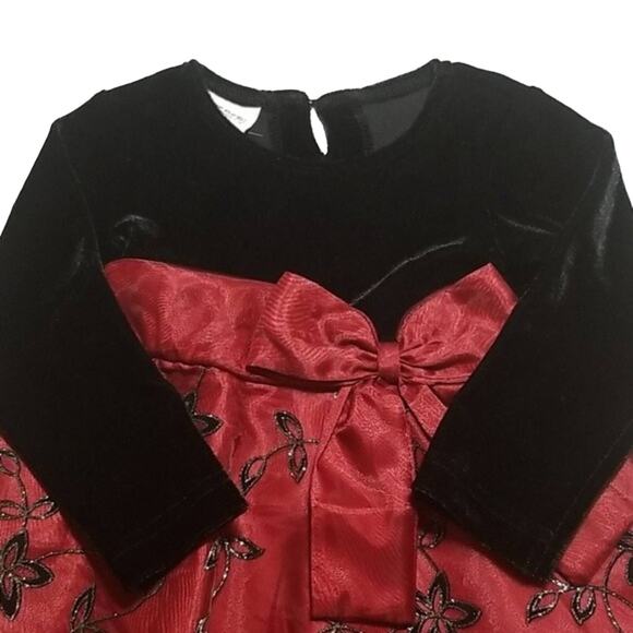 Little Girls Formal Embroidered Dress - Picture 2 of 10